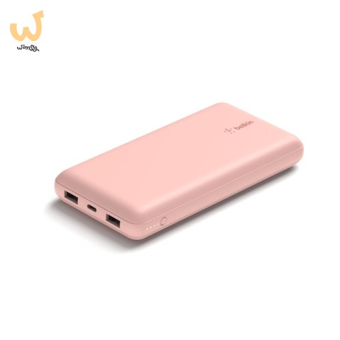Powerbank Belkin BoostCharge Power Bank 20K 2xUSB-A + 1xUSB-C 20000mAh 15W Rose Gold Powerbank Belkin BoostCharge Power Bank 20K 2xUSB-A + 1xUSB-C 20000mAh 15W Rose Gold