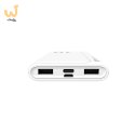 Powerbank Silicon Power GP15 10000mAh 2xUSB A, 1x mUSB + 1x USB C, biały