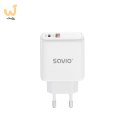 SAVIO ŁADOWARKA SIECIOWA 30W QUICK CHARGE, POWER DELIVERY 3.0 LA-06
