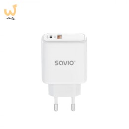 SAVIO ŁADOWARKA SIECIOWA 30W QUICK CHARGE, POWER DELIVERY 3.0 LA-06