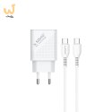 SAVIO ŁADOWARKA SIECIOWA USB QUICK CHARGE POWER DELIVERY 3.0 18W 1M CABLE LA-05