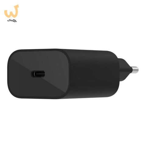 BELKIN WALL CHARGER 25W PD PPS, BLACK - UNIVERSAL BELKIN WALL CHARGER 25W PD PPS, BLACK - UNIVERSAL