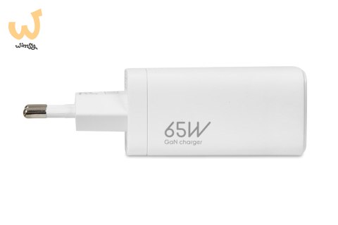 ŁADOWARKA SIECIOWA I-BOX C-65 GAN PD65W KABEL, BIAŁA