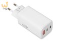 ŁADOWARKA SIECIOWA I-BOX C-65 GAN PD65W KABEL, BIAŁA