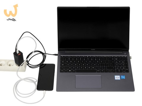 ŁADOWARKA SIECIOWA I-BOX C-65 GAN PD65W KABEL, CZARNA ŁADOWARKA SIECIOWA I-BOX C-65 GAN PD65W KABEL, CZARNA