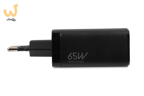 ŁADOWARKA SIECIOWA I-BOX C-65 GAN PD65W KABEL, CZARNA ŁADOWARKA SIECIOWA I-BOX C-65 GAN PD65W KABEL, CZARNA