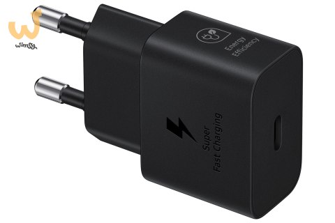 Ładowarka Samsung Power Adapter 25W USB-C Fast Charge 1m Black Ładowarka Samsung Power Adapter 25W USB-C Fast Charge 1m Black