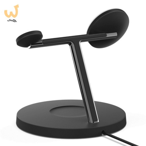 Ładowarka bezprzewodowa Belkin BoostCharge Pro 3-in-1 Wireless Charger with Official MagSafe Charging iPhone/Apple Watch/AirPods Ładowarka bezprzewodowa Belkin BoostCharge Pro 3-in-1 Wireless Charger with Official MagSafe Charging iPhone/Apple Watch/AirPods