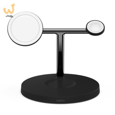 Ładowarka bezprzewodowa Belkin BoostCharge Pro 3-in-1 Wireless Charger with Official MagSafe Charging iPhone/Apple Watch/AirPods Ładowarka bezprzewodowa Belkin BoostCharge Pro 3-in-1 Wireless Charger with Official MagSafe Charging iPhone/Apple Watch/AirPods