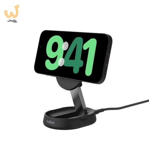 Ładowarka bezprzewodowa Belkin BoostCharge Pro Convertible Magnetic Wireless Charging Stand with Qi2 15W Black Ładowarka bezprzewodowa Belkin BoostCharge Pro Convertible Magnetic Wireless Charging Stand with Qi2 15W Black