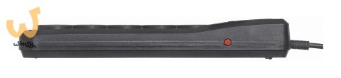 Listwa przeciwprzepięciowa Activejet 5gn/3m/cz (10A; 2300W) 3m; kolor czarny Listwa przeciwprzepięciowa Activejet 5gn/3m/cz (10A; 2300W) 3m; kolor czarny