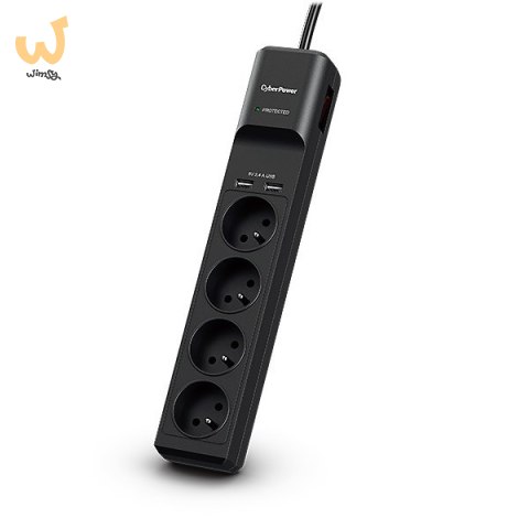 Listwa przeciwprzepięciowa CyberPower P0420SUD0-FR Listwa przeciwprzepięciowa CyberPower P0420SUD0-FR