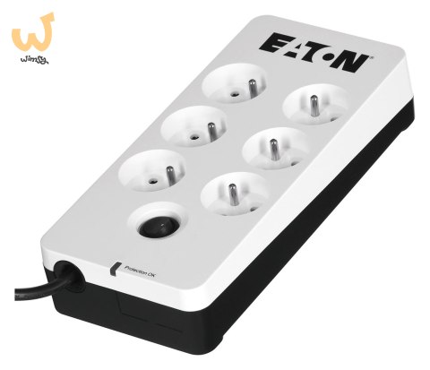 Listwa przeciwprzepięciowa EATON PB6F (6 x UTE; 10 A; kolor biały) Listwa przeciwprzepięciowa EATON PB6F (6 x UTE; 10 A; kolor biały)