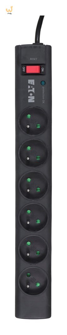 Listwa przeciwprzepięciowa EATON PS6F (6 x UTE; 10 A; kolor czarny) Listwa przeciwprzepięciowa EATON PS6F (6 x UTE; 10 A; kolor czarny)