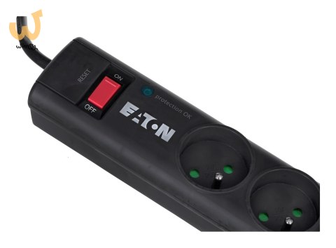 Listwa przeciwprzepięciowa EATON PS6F (6 x UTE; 10 A; kolor czarny) Listwa przeciwprzepięciowa EATON PS6F (6 x UTE; 10 A; kolor czarny)