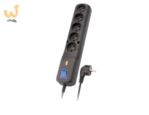 Listwa przeciwprzepięciowa Lestar LV 530W 3,0m (5 x VDE; 10 A; 3m; kolor czarny) Listwa przeciwprzepięciowa Lestar LV 530W 3,0m (5 x VDE; 10 A; 3m; kolor czarny)