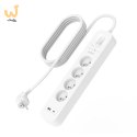 Listwa zasilająca Belkin Power Surge 4-PORT + 1xUSB-A +1xUSB-C 2.4A PD 525J 2m White