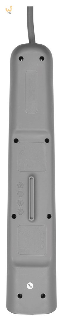 Listwa zasilająca Belkin Power Surge 4-PORT + 2xUSB-A 2.4A 525J 2m Grey/White Listwa zasilająca Belkin Power Surge 4-PORT + 2xUSB-A 2.4A 525J 2m Grey/White