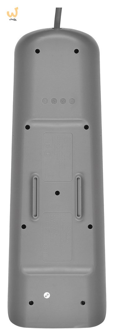 Listwa zasilająca Belkin Power Surge 6-PORT + 2xUSB-A 2.4A 650J 2m Grey/White Listwa zasilająca Belkin Power Surge 6-PORT + 2xUSB-A 2.4A 650J 2m Grey/White