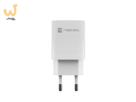 NATEC ŁADOWARKA RIBERA GAN 1X USB-A + 1X USB-C 30W BIAŁA NUC-2140 NATEC ŁADOWARKA RIBERA GAN 1X USB-A + 1X USB-C 30W BIAŁA NUC-2140