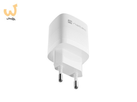 NATEC ŁADOWARKA RIBERA GAN 1X USB-A + 1X USB-C 30W BIAŁA NUC-2140 NATEC ŁADOWARKA RIBERA GAN 1X USB-A + 1X USB-C 30W BIAŁA NUC-2140