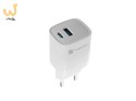 NATEC ŁADOWARKA RIBERA GAN 1X USB-A + 1X USB-C 30W BIAŁA NUC-2140