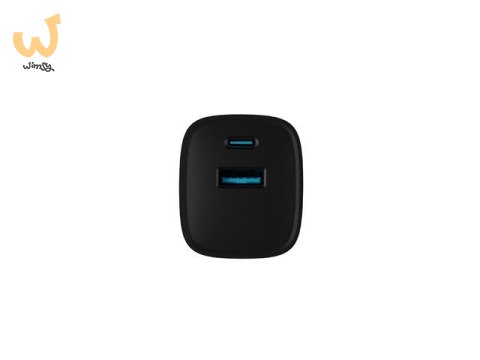 NATEC ŁADOWARKA RIBERA GAN 1X USB-A + 1X USB-C 30W CZARNA NUC-2141 NATEC ŁADOWARKA RIBERA GAN 1X USB-A + 1X USB-C 30W CZARNA NUC-2141