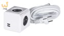 Przedłużacz allocacoc PowerCube Extended USB 2404/FREUPC (3m; kolor szary)