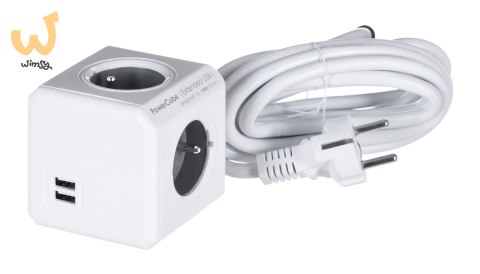 Przedłużacz allocacoc PowerCube Extended USB 2404/FREUPC (3m; kolor szary) Przedłużacz allocacoc PowerCube Extended USB 2404/FREUPC (3m; kolor szary)