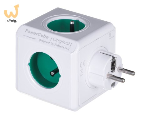 Przedłużacz allocacoc PowerCube Original 2100GN/FRORPC (kolor zielony) Przedłużacz allocacoc PowerCube Original 2100GN/FRORPC (kolor zielony)