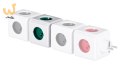 Przedłużacz allocacoc PowerCube Original 2100GN/FRORPC (kolor zielony)