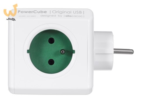 Przedłużacz allocacoc PowerCube Original 2202GN/FROUPC (kolor zielony) Przedłużacz allocacoc PowerCube Original 2202GN/FROUPC (kolor zielony)