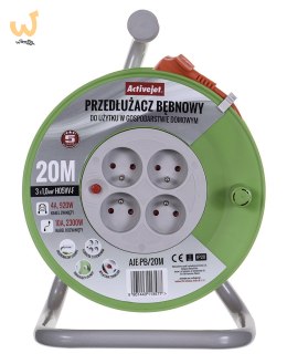 Przedłużacz bębnowy Activejet PB/20m