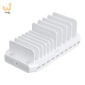 UNITEK STACJA ŁADUJĄCA 10X USB 2.4A 60W BIAŁA