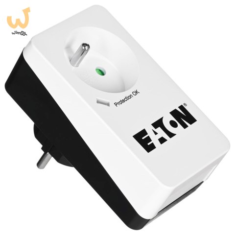 Urządzenie przeciwprzepięciowa EATON PB1F (1 x UTE; 16 A (3680 W); kolor biały) Urządzenie przeciwprzepięciowa EATON PB1F (1 x UTE; 16 A (3680 W); kolor biały)