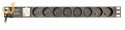 GEMBIRD LISTWA ZASILAJĄCA RACK 19" PDU EG-PDU-014-F 1U, 16A, 8X FRANCUSKIE GNIAZDO, WTYK SCHUKO, KABEL 3M