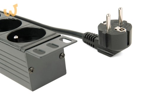 GEMBIRD LISTWA ZASILAJĄCA RACK 19" PDU EG-PDU-014-F 1U, 16A, 8X FRANCUSKIE GNIAZDO, WTYK SCHUKO, KABEL 3M GEMBIRD LISTWA ZASILAJĄCA RACK 19" PDU EG-PDU-014-F 1U, 16A, 8X FRANCUSKIE GNIAZDO, WTYK SCHUKO, KABEL 3M