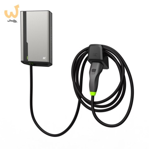 Green Cell GC HabuDen Wallbox 22 kW (7,5 m kabel): Green Cell GC HabuDen Wallbox 22 kW (7,5 m kabel):