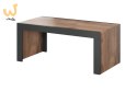 Ława/Stolik MILA 120x60x50 dąb wotan + antracyt