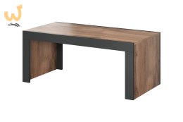 Ława/Stolik MILA 120x60x50 dąb wotan + antracyt