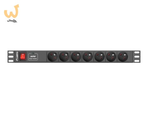 Listwa RACK Lanberg PDU-07E-0200-IEC-BK (7 x UTE; 10 A; 2m; kolor czarny) Listwa RACK Lanberg PDU-07E-0200-IEC-BK (7 x UTE; 10 A; 2m; kolor czarny)