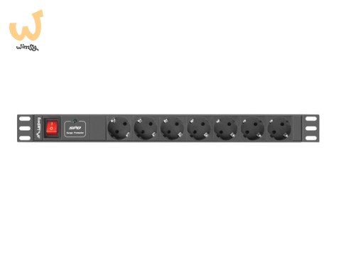 Listwa RACK, zasilająca Lanberg PDU-07F-0200-IEC-BK (7 x UTE; 10 A; 2m; kolor czarny) Listwa RACK, zasilająca Lanberg PDU-07F-0200-IEC-BK (7 x UTE; 10 A; 2m; kolor czarny)