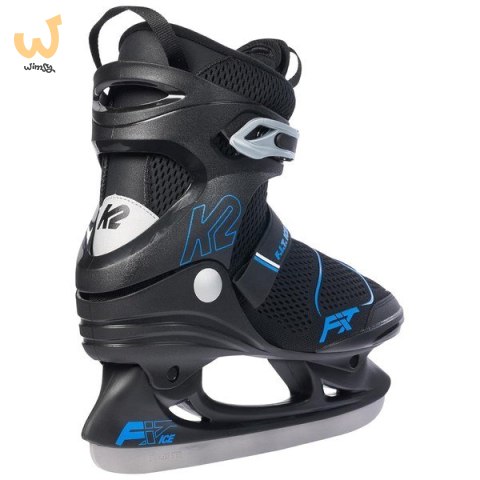 Łyżwy męskie K2 F.I.T. ICE PRO black/blue 42 Łyżwy męskie K2 F.I.T. ICE PRO black/blue 42