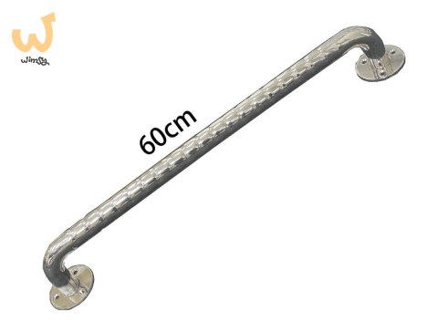 Poręcz łazienkowa stali nierdzewnej karbowana 60cm Poręcz łazienkowa stali nierdzewnej karbowana 60cm