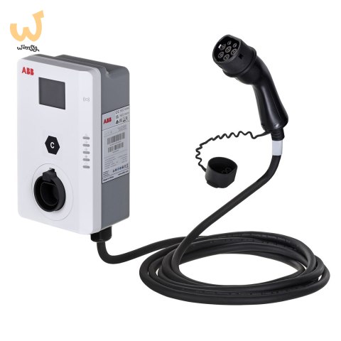 Stacja ładowania ABB Terra AC W22-G5-RD-MC-0 wallbox 22kW kabel 5m Stacja ładowania ABB Terra AC W22-G5-RD-MC-0 wallbox 22kW kabel 5m