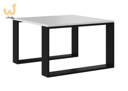 Stolik MODERN MINI 67x67xH40 biały/czarny