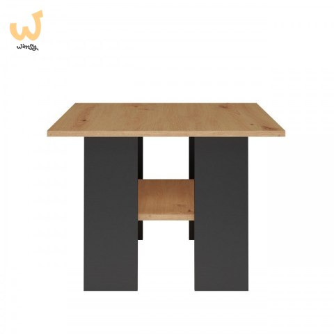 Stolik MODERNA 60x60xH45 dąb artisan/czarny Stolik MODERNA 60x60xH45 dąb artisan/czarny