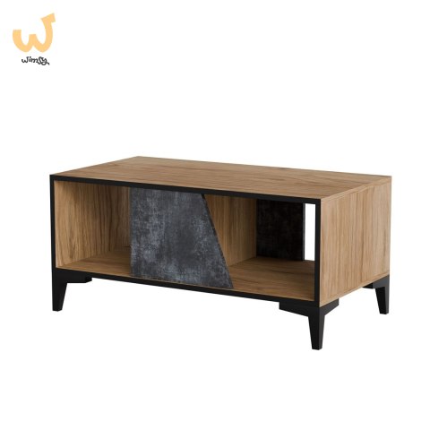 Stolik kawowy/ława OVO 90x50xH39 dąb/beton Stolik kawowy/ława OVO 90x50xH39 dąb/beton