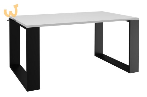 Stolik ława MODERN 90x58xH50 biały/czarny Stolik ława MODERN 90x58xH50 biały/czarny