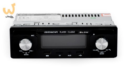 Radio samochodowe BLOW CLASSIC 78-287# (Bluetooth, USB + AUX + karty SD) Radio samochodowe BLOW CLASSIC 78-287# (Bluetooth, USB + AUX + karty SD)